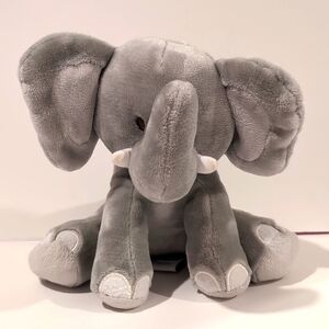 Little Miracles Grey Elephant Plush Baby Toy